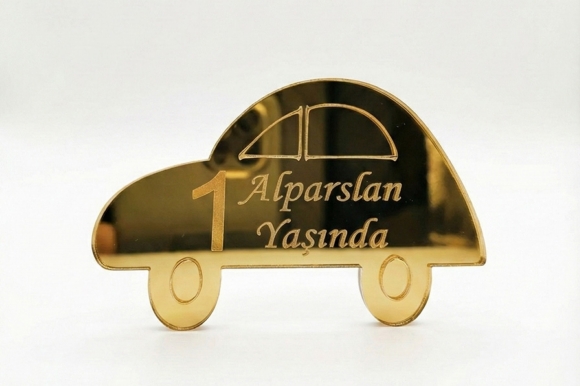 Tahtagurusu Kişiye Özel İsimli Araba Temalı Ayna Pleksi 1 Yaş Doğum Günü Hediyelik Süs Tahtagurusu Kişiye Özel İsimli Araba Temalı Ayna Pleksi 1 Yaş Doğum Günü Hediyelik Süs